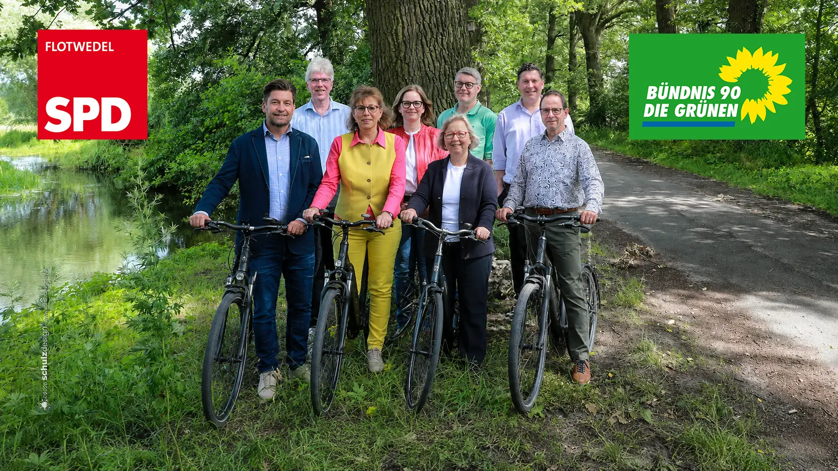 SPD Wienhausen und Bündnis 90/Die Grünen laden zur gemeinsamen Fahrradtour durch die Klostergemeinde Wienhausen ein.